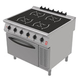 Falcon F900 Induction Range with Fan Assisted Oven on Feet i91105C