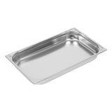 Vogue Heavy Duty Stainless Steel 1-1 Gastronorm Pan 65mm
