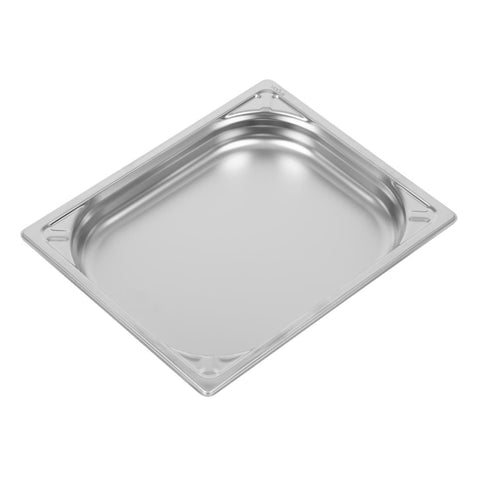 Vogue Heavy Duty Stainless Steel 1-2 Gastronorm Pan 40mm