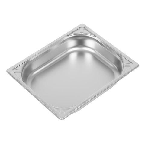Vogue Heavy Duty Stainless Steel 1-2 Gastronorm Pan 65mm