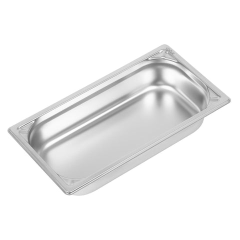 Vogue Heavy Duty Stainless Steel 1-3 Gastronorm Pan 65mm