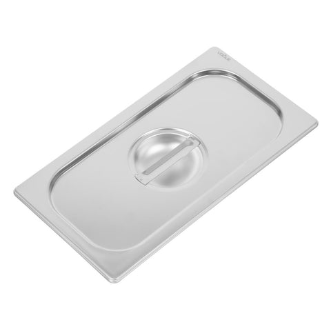 Vogue Heavy Duty Stainless Steel 1-3 Gastronorm Pan Lid