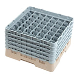 Cambro Camrack Beige 49 Compartments Max Glass Height 257mm