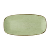 Churchill Stonecast Sage Green Chefs Oblong Plates No.3 (Pack of 12)