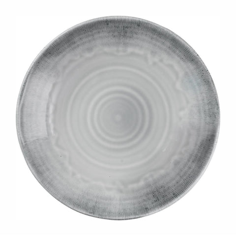 Churchill Harvest Flux Organic Coupe Bowls Grey (Pack of 12)
