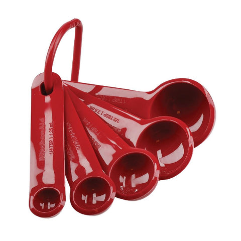 KitchenAid Measuring Spoons Empire Red (Set of 5)
