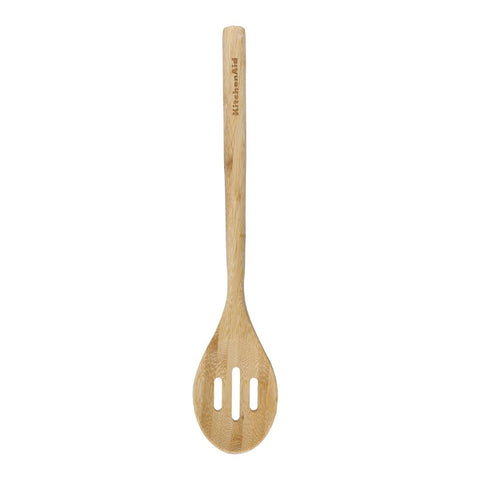 KitchenAid Slotted Spoon Bamboo 324mm