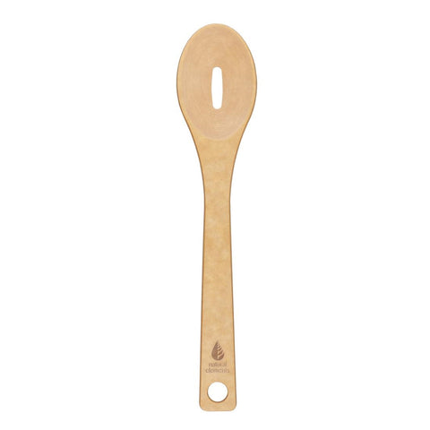 Natural Elements Wood Fibre Slotted Spoon 1''