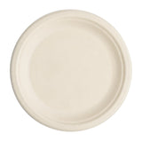Vegware Compostable Nourish Moulded Fibre Plate Natural 7"/178mm (Pack of 500)