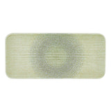 Dudson Harvest Grain Speckled Green Rectangular Plate 346 x 156mm (Pack of 6)