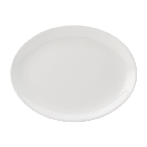 Utopia Titan Oval Plates White 210mm (Pack of 24)