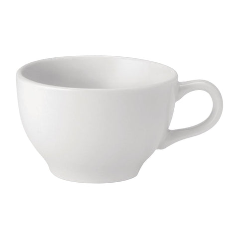Utopia Pure White Cappuccino Cups 340ml (Pack of 36)