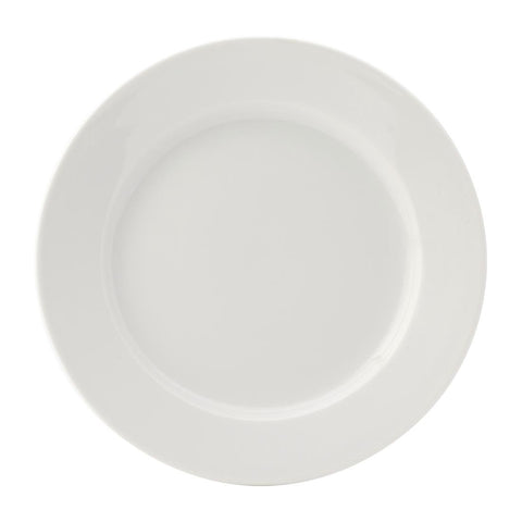 Utopia Titan Winged Plates White 190mm (Pack of 6)