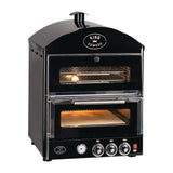 King Edward Pizza King Oven and Warmer Black PKIW/BLK