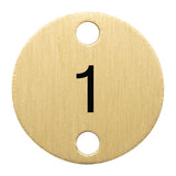 Bolero Table Numbers Bronze (1-5)