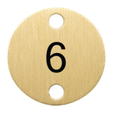 Bolero Table Numbers Bronze (6-10)