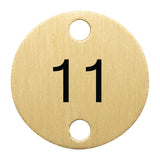 Bolero Table Numbers Bronze (11-15)