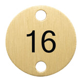 Bolero Table Numbers Bronze (16-20)