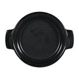 Churchill Black Igneous Stoneware Individual Dish 140mm (Pack of 6)