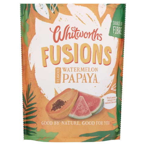 Whitworths Fusions Watermelon and Papaya 80g (Pack of 10)