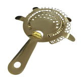 Beaumont Hawthorne 4-Prong Strainer Gold Plated