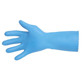 MAPA Jersette 308 Liquid-Proof Food Handling Gloves Blue Large