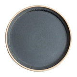 Olympia Canvas Flat Round Plate Blue Granite 250mm (Pack of 6)