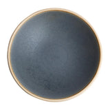 Olympia Canvas Shallow Tapered Bowl Blue Granite 200mm (Pack of 6)