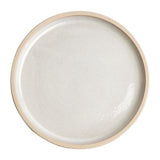 Olympia Canvas Flat Round Plate Murano White 250mm (Pack of 6)