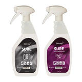 SURE Cleaner and Disinfectant - Descaler Refill Bottles 750ml (6 Pack)