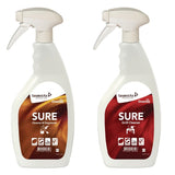 SURE Cleaner and Degreaser - Grill Cleaner Refill Bottles 750ml (6 Pack)