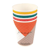 Huhtamaki Pause Disposable Coffee Cups Double Wall 340ml - 12oz (Pack of 740)