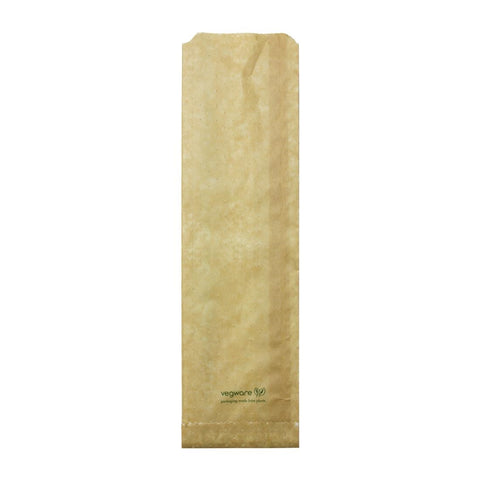 Vegware Compostable Therma Paper Hot Food Bags 356 x 101mm (Pack of 500)