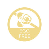 Vogue Removable Egg-Free Food Packaging Labels (Pack of 1000)