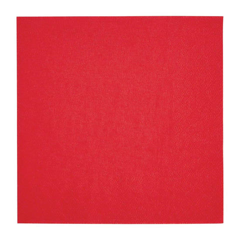 Fiesta Lunch Napkins Red 330mm (Pack of 2000)