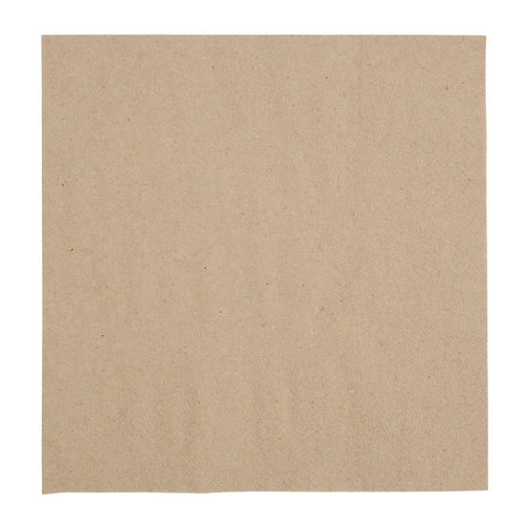 Fiesta Recycled Kraft Lunch Napkins 330mm (Pack of 2000)