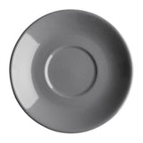 Olympia Cafe Flat White Saucers Charcoal 135mm (Pack of 12)