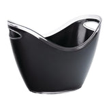 Utopia Large Champagne Bucket Black 350(Ø)mm (Pack of 2)