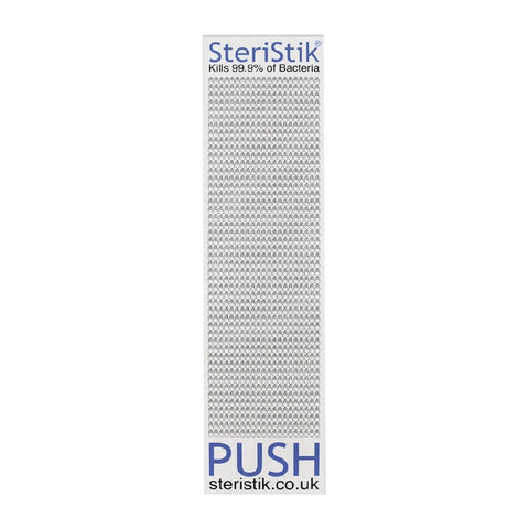 SteriStik Antibacterial Door Push 480x120mm (Pack of 10)