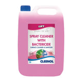 Cleenol Lift Antibacterial Spray Cleaner 5Ltr (Pack of 2)