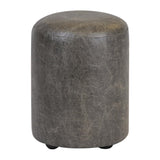 Cylinder Faux Leather Bar Stool Ash (Pack of 2)