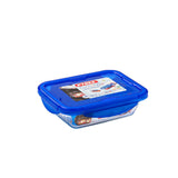 Pyrex Cook & Go Small Rectangular Dish With Lid 0.8Ltr
