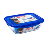 Pyrex Cook & Go Large Rectangular Dish With Lid 3.3Ltr
