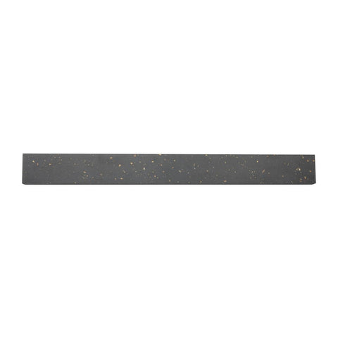 Grunwerg Magnetic Knife Rack, Black Granite, 18"