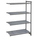 Cambro Camshelving Basics Plus Add-On Unit 4 Tier With Vented Shelves 1630H x 870W x 540D mm