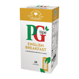 PG Tips English Breakfast Tea Envelopes (Pack of 25)