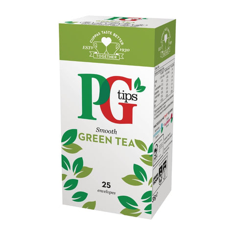 PG Tips Green Tea Envelopes (Pack of 25)