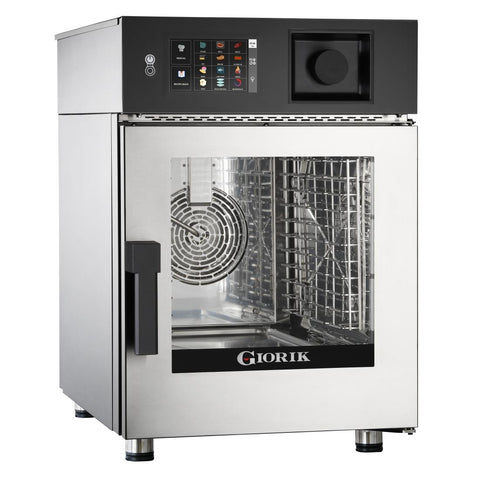 GIORIK KORE - KIG061W 6 X 1/1GN SLIMLINE GAS COMBI OVEN WITH WASH SYSTEM