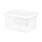 Wham Crystal Storage Box & Lid 25Ltr