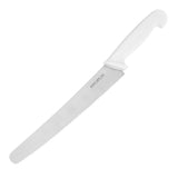 Hygiplas Serrated Pastry Knife White 25.4cm